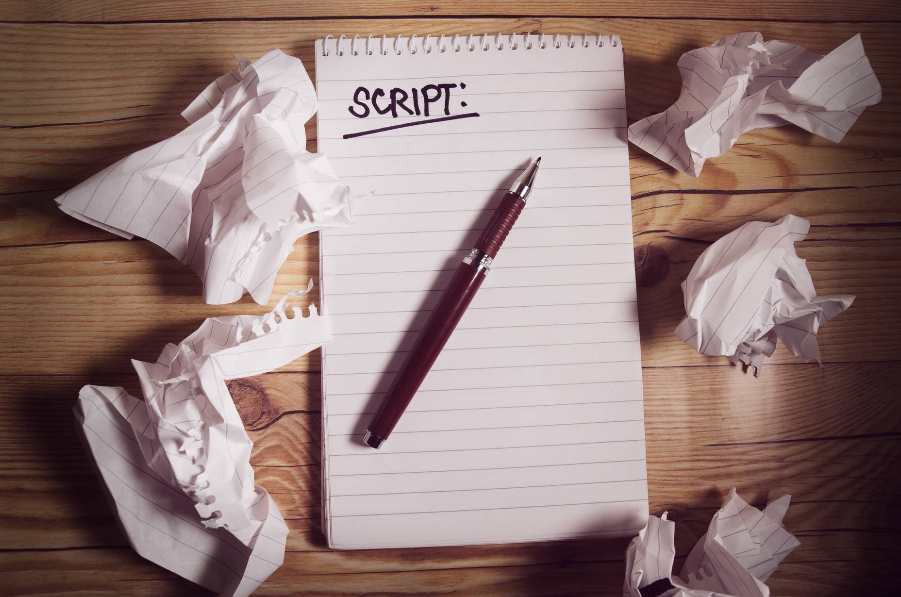 Script writer's notebook